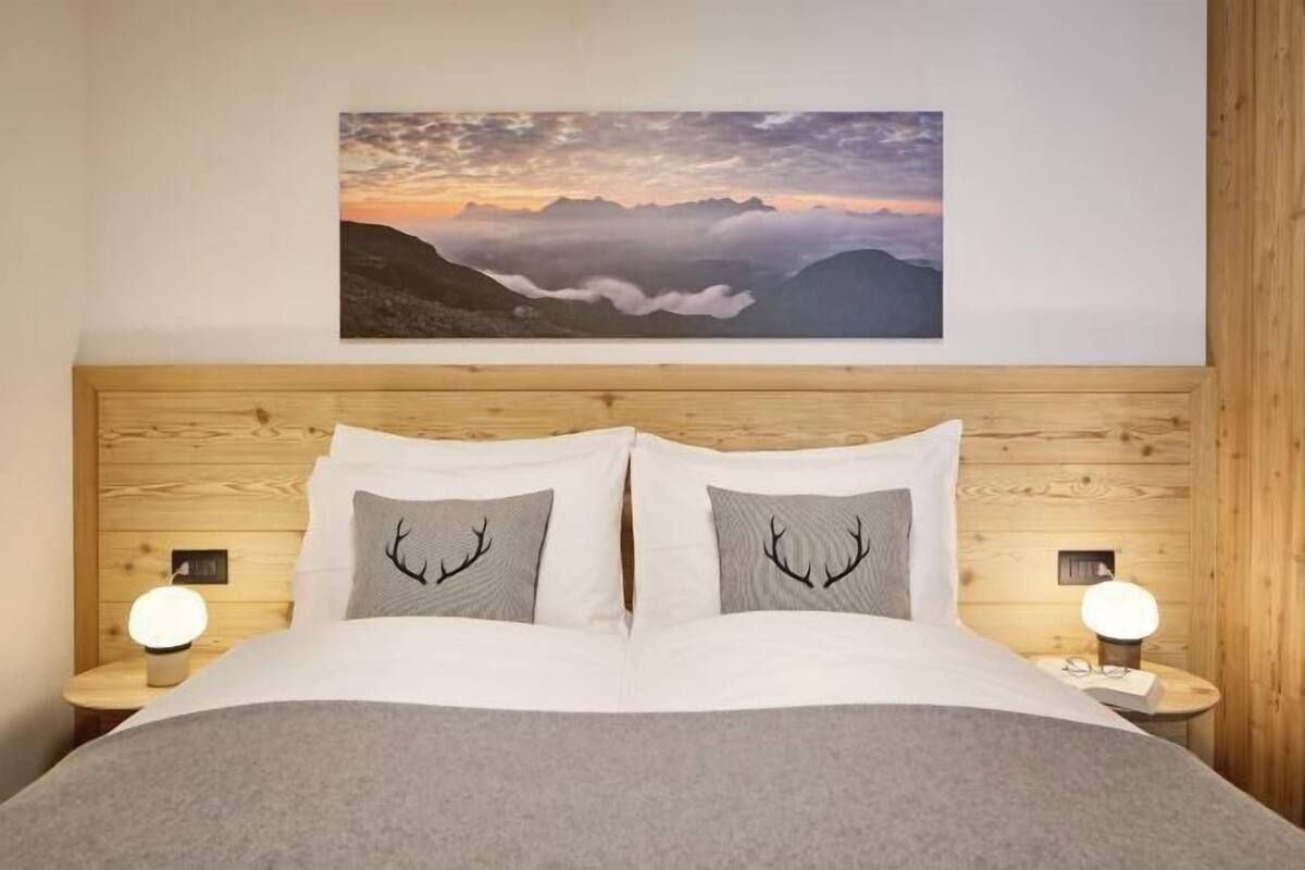 2 chambres, literie de qualité supérieure, couette en duvet d'oie