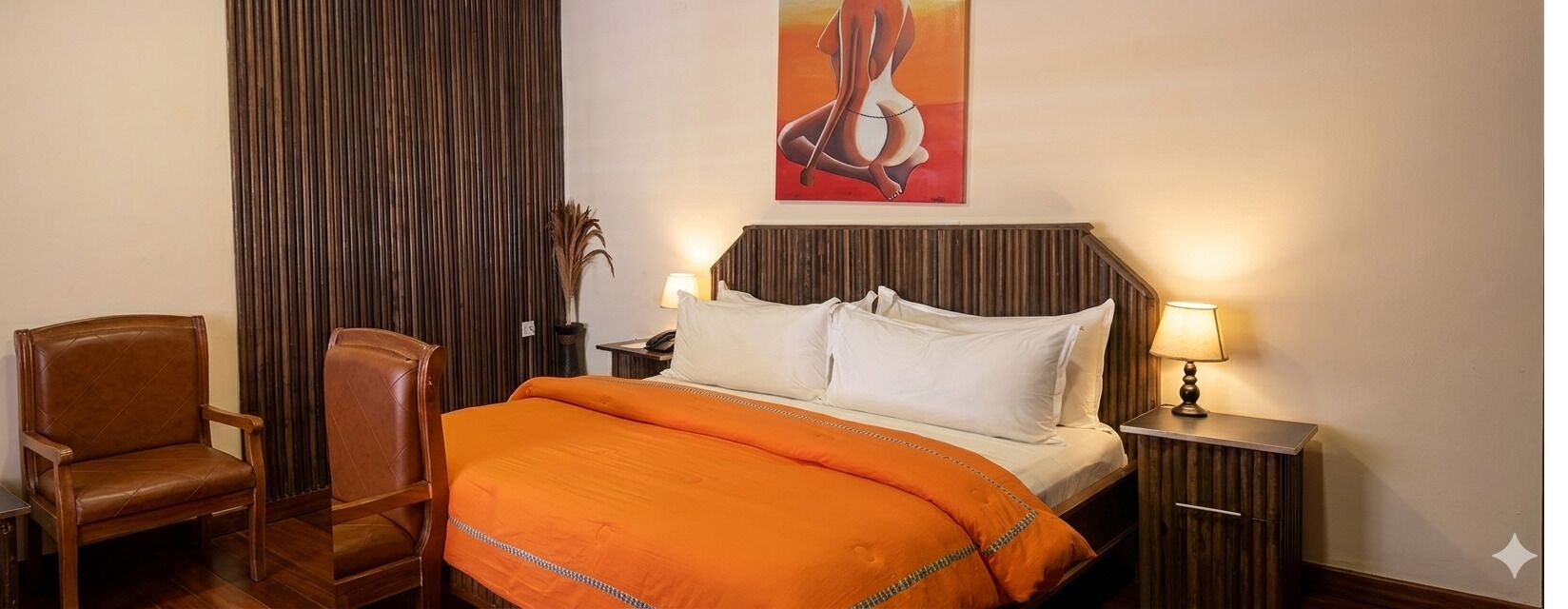 Hypo-allergenic bedding available, in-room safe, desk, laptop workspace