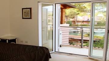 Individually decorated, individually furnished, desk, blackout curtains