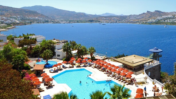 Aerial view - Green Beach Resort - All Inclusive (Bodrum)
