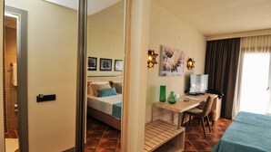 Club Triple Room | Living area | LCD TV - Green Beach Resort - All Inclusive (Bodrum)