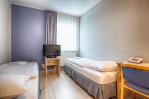 Desk, iron/ironing board, free WiFi, bed sheets