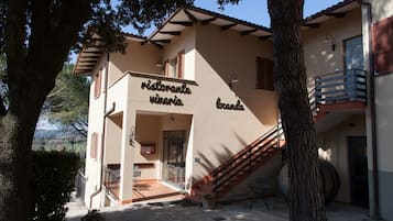 Fassade der Unterkunft