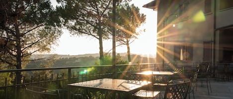 Terrasse sur le toit
