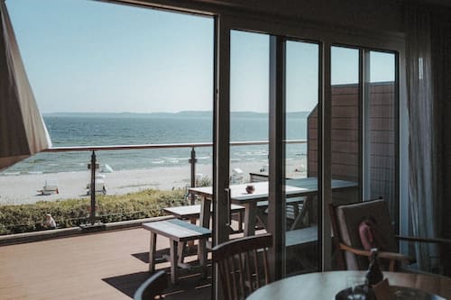 Penthouselejlighed - sauna - havudsigt | Strand-/havudsigt