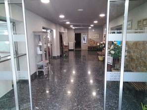 Interior entrance