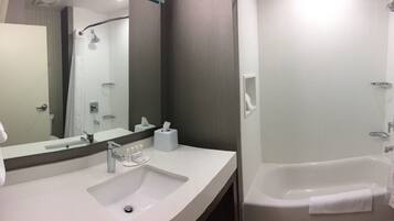 Artículos de tocador de diseñador, secador de pelo, toallas