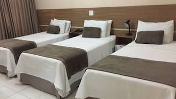 Standard Triple Room | Minibar, blackout drapes, iron/ironing board, free WiFi