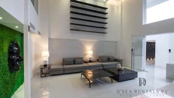 Sala de estar en el lobby