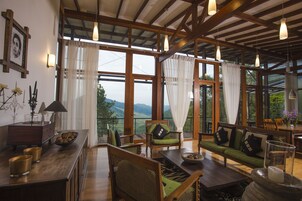 Sala de estar en el lobby