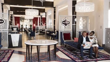 Sitzecke in der Lobby