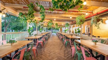 Udendørs spisemuligheder