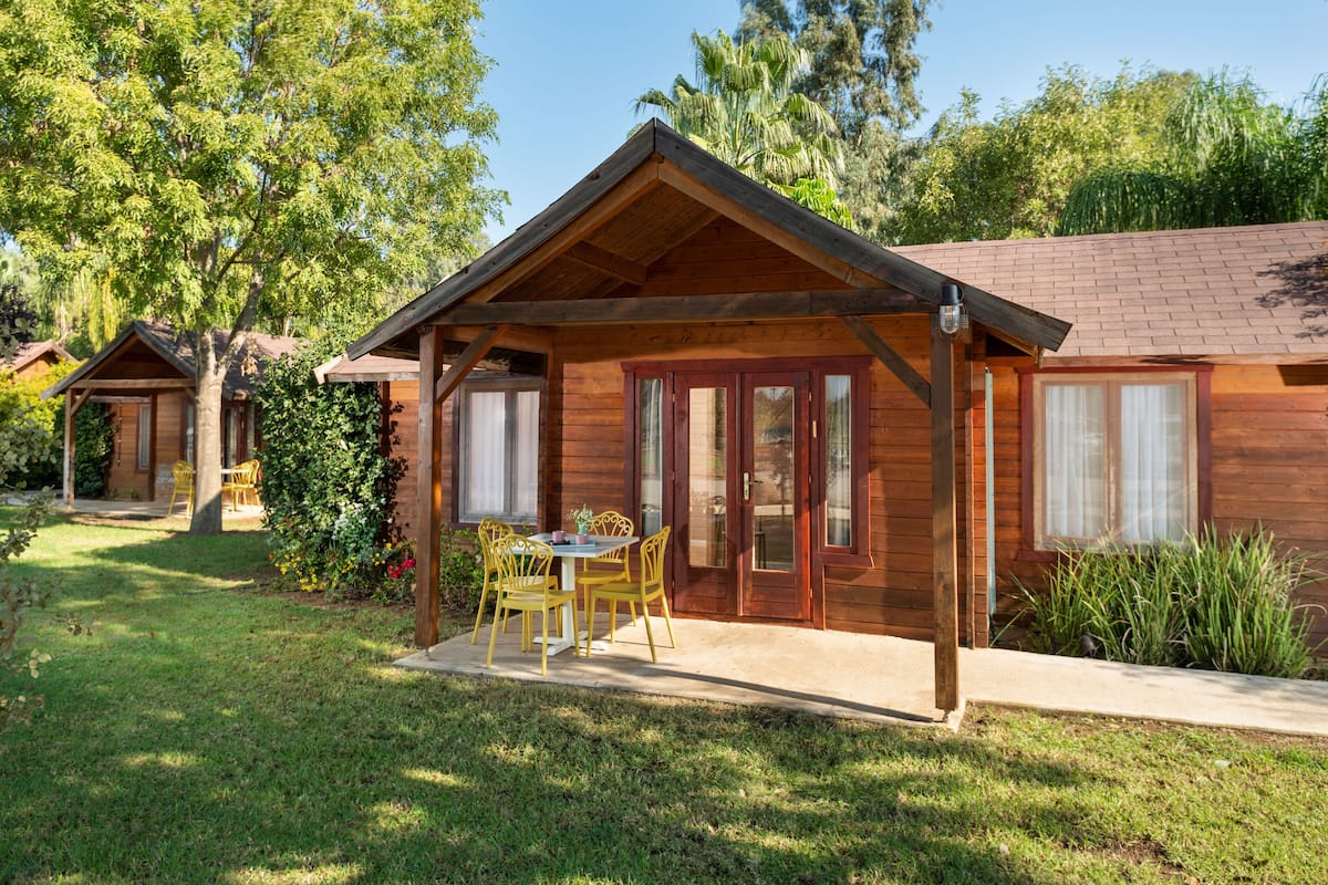 Chalet, Terrace, Garden Area | 1 bedroom, premium bedding, desk, soundproofing