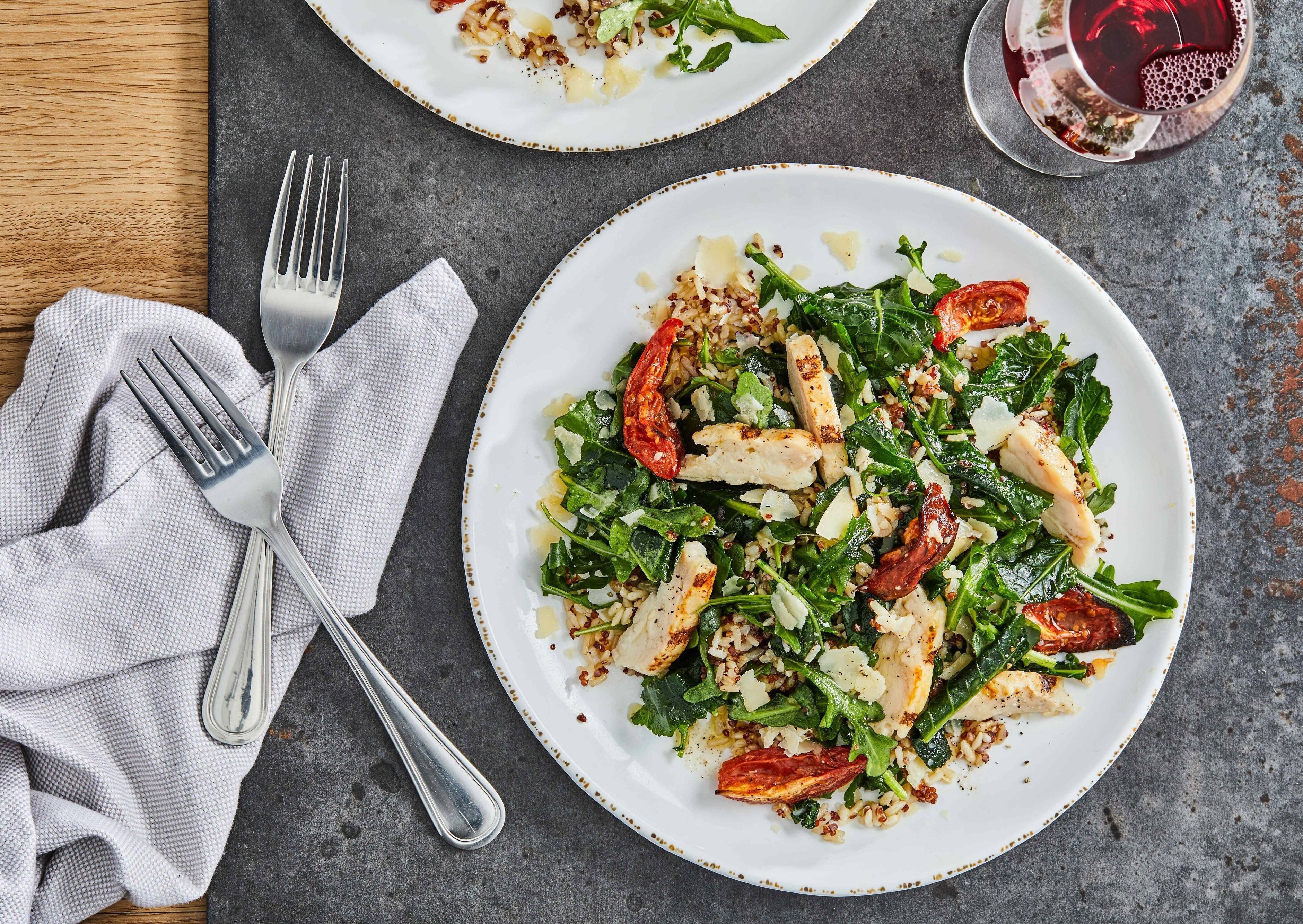 breakfast and dinner served