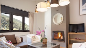 Superior Two Bedroom Apartment with Fireplace - 9 adults (5 minutes walking to ski area)