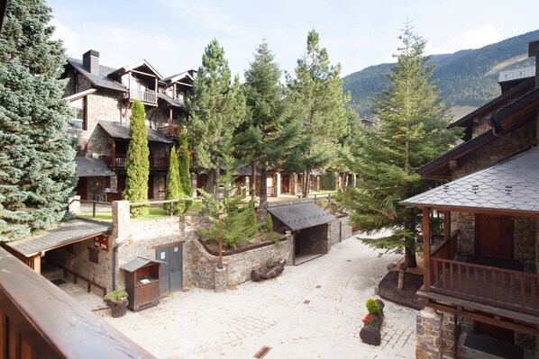 Uitzicht vanuit accommodatie