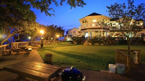 Front of property - evening/night