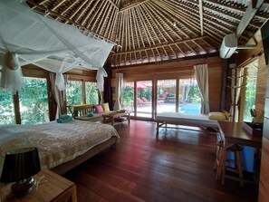 Free minibar, desk, free WiFi, bed sheets - Thap Pala Cottage (Songkhla)