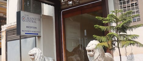 Entrada de la propiedad