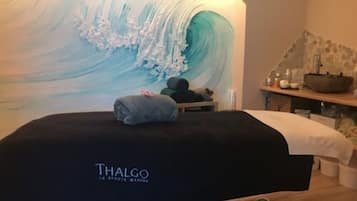 Body treatments, body wraps, body scrubs, facials