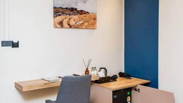 Standard Room, 2 Single Beds | Desk, laptop workspace, blackout curtains, free WiFi