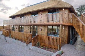 Majoituspaikan julkisivu