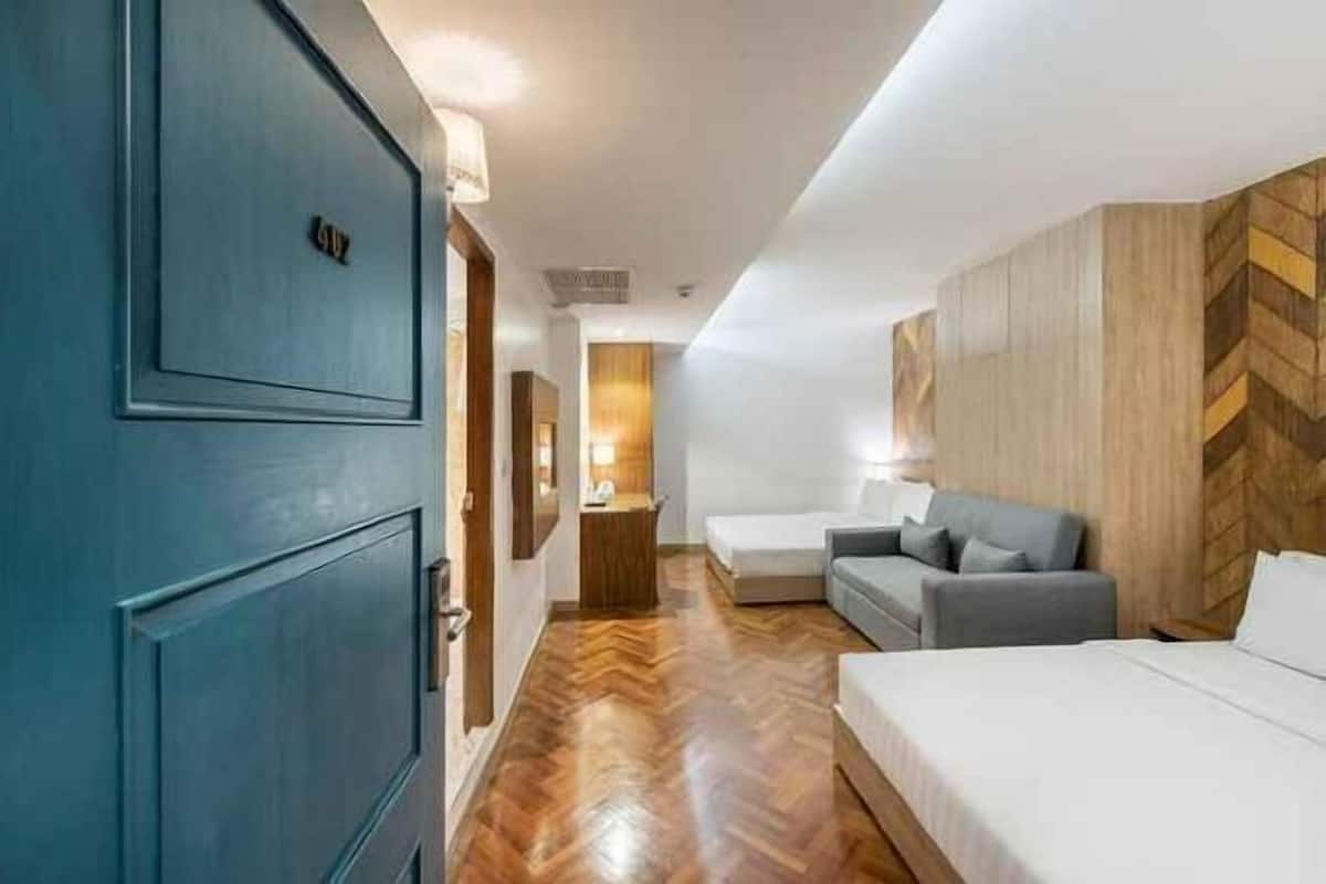 Sistema de insonorización, wifi gratis y ropa de cama