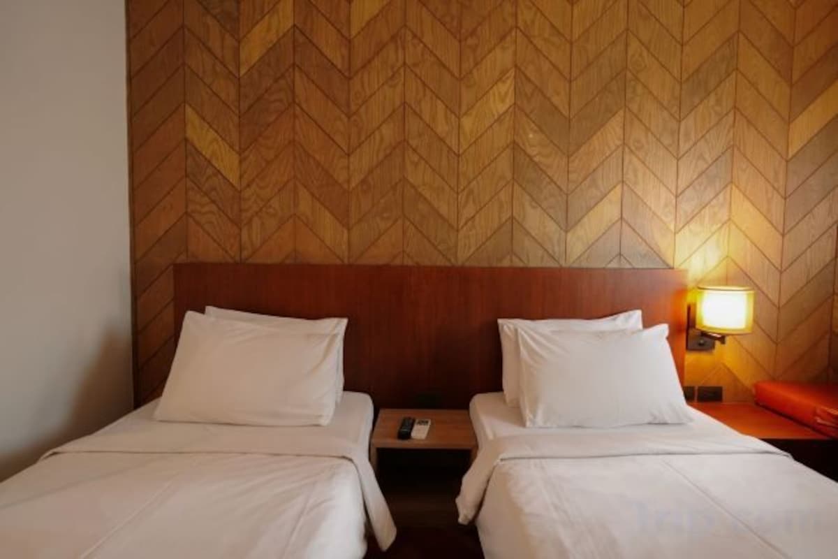 Sistema de insonorización, wifi gratis y ropa de cama 