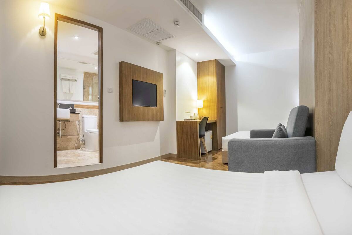 Family Room | Ηχομόνωση, δωρεάν Wi-Fi, κλινοσκεπάσματα 