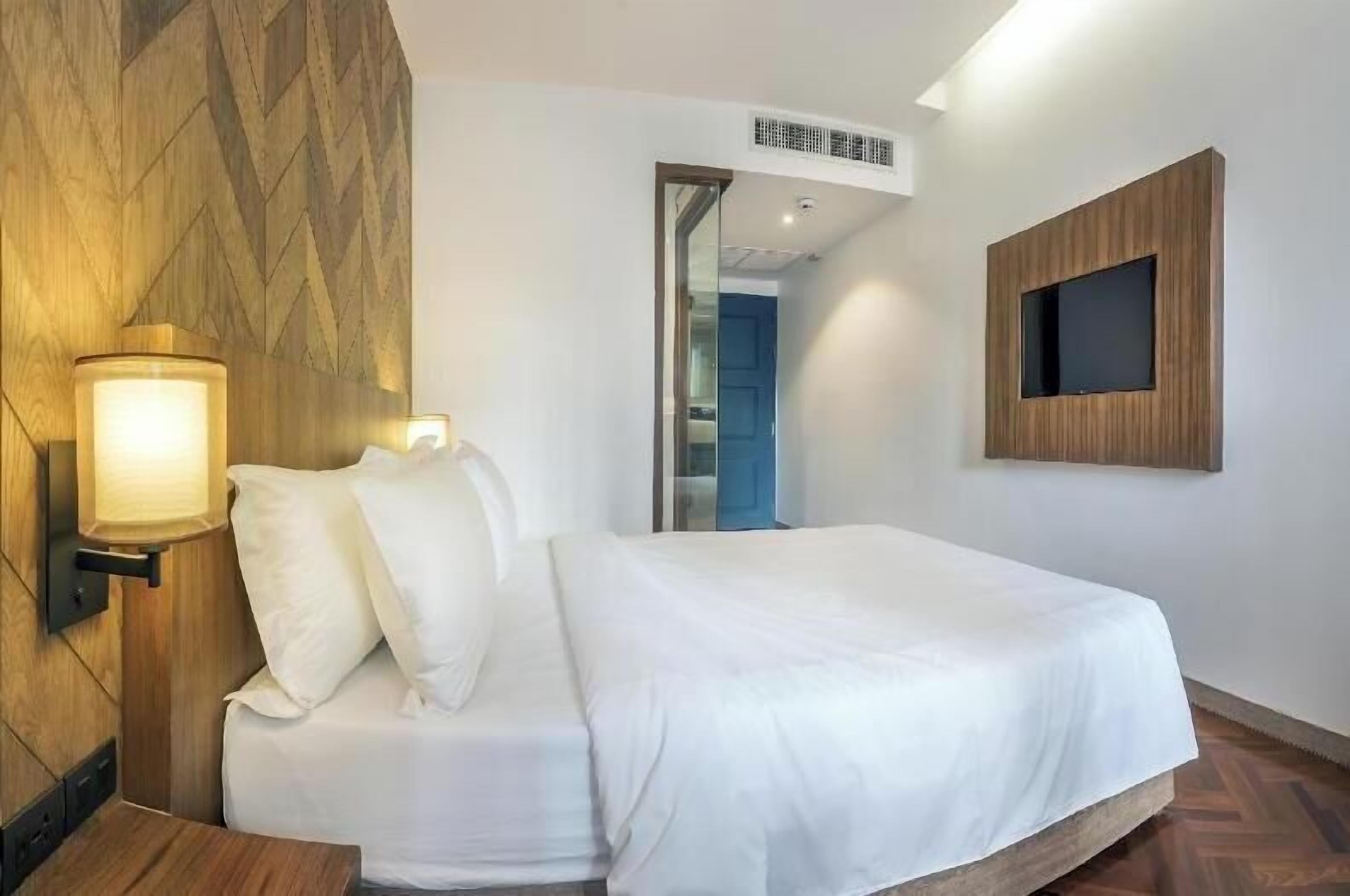 Schallisolierte Zimmer, kostenloses WLAN, Bettwäsche