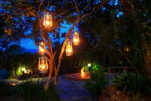 Front of property - evening/night