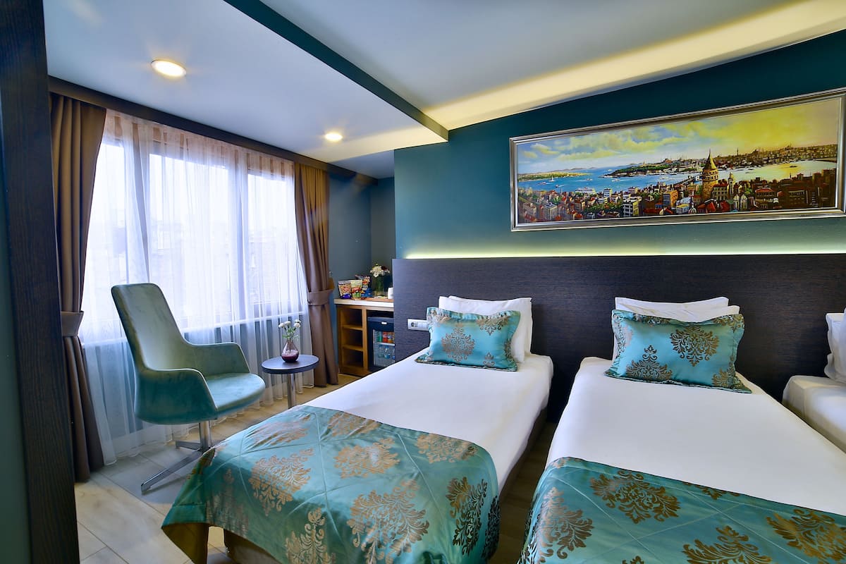 Two Connecting Room | Minibar, in-room safe, soundproofing, iron/ironing board (on request)