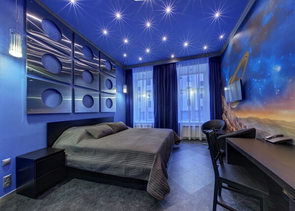 Kahden hengen superior-huone | Työpöytä, äänieristys, silitysrauta/-lauta, lisävuoteet