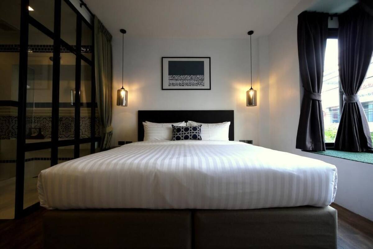 ตู้นิรภัยในห้องพัก, ผ้าม่านกันแสง, Wi-Fi ฟรี, ผ้าปูที่นอน