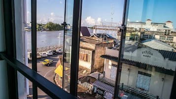 Uitzicht vanuit de kamer