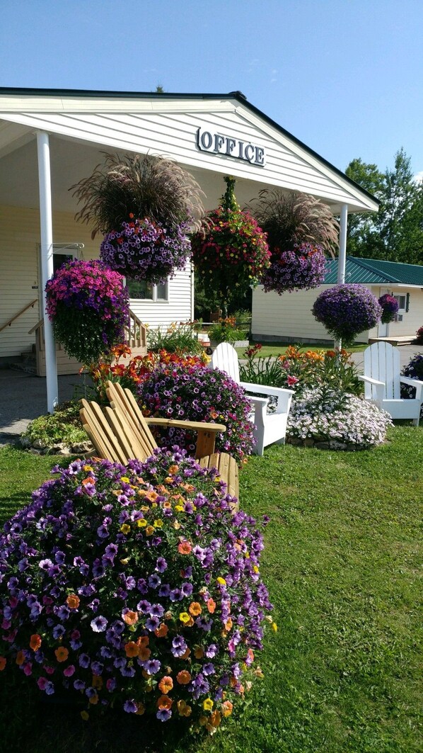 Front of property - Sunset Motel at Armand's Gardens (St Ignace)