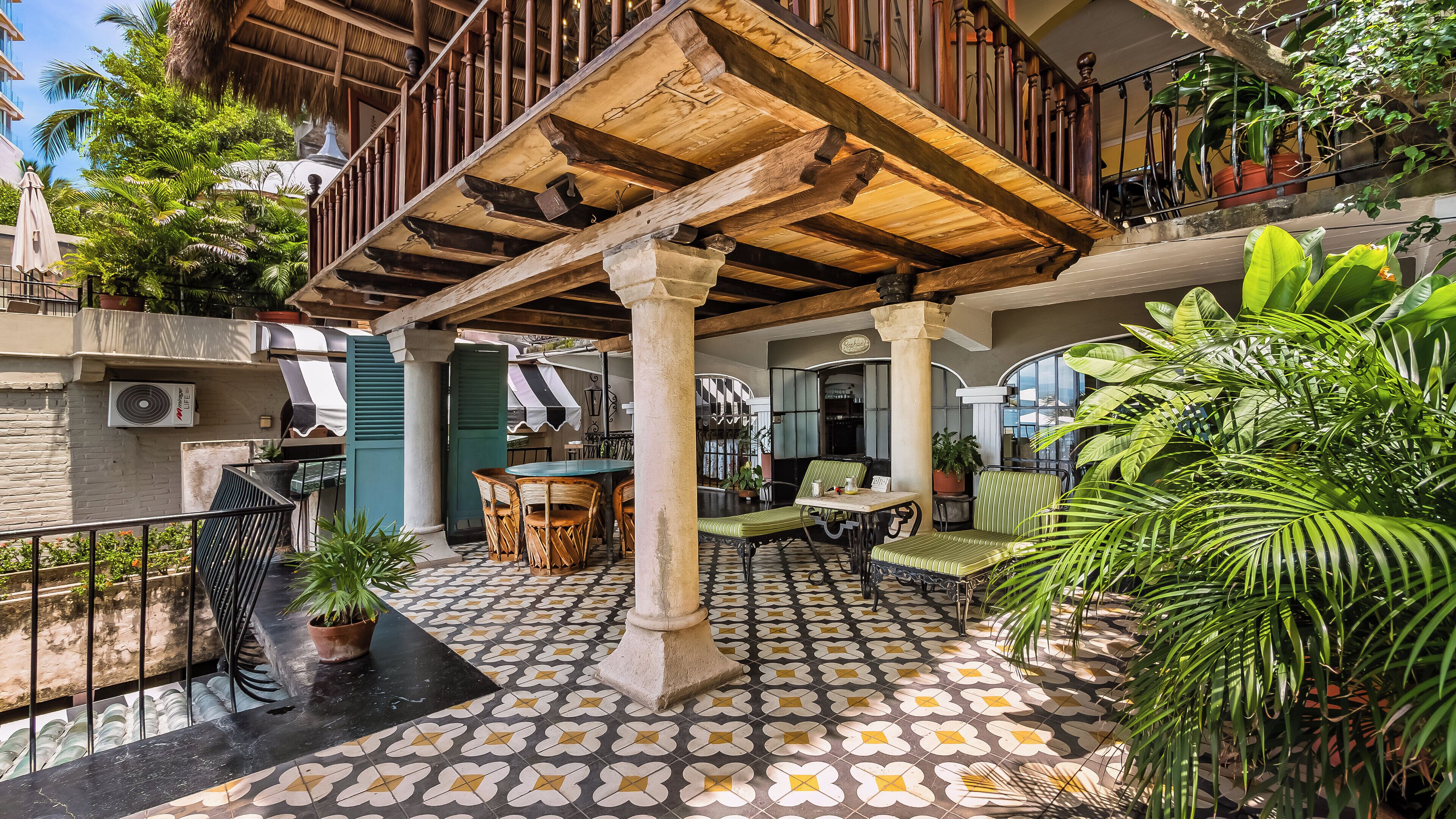 Suite Deluxe, 2 chambres, terrasse, vue sur l’océan (Rafael) | Terrasse/patio