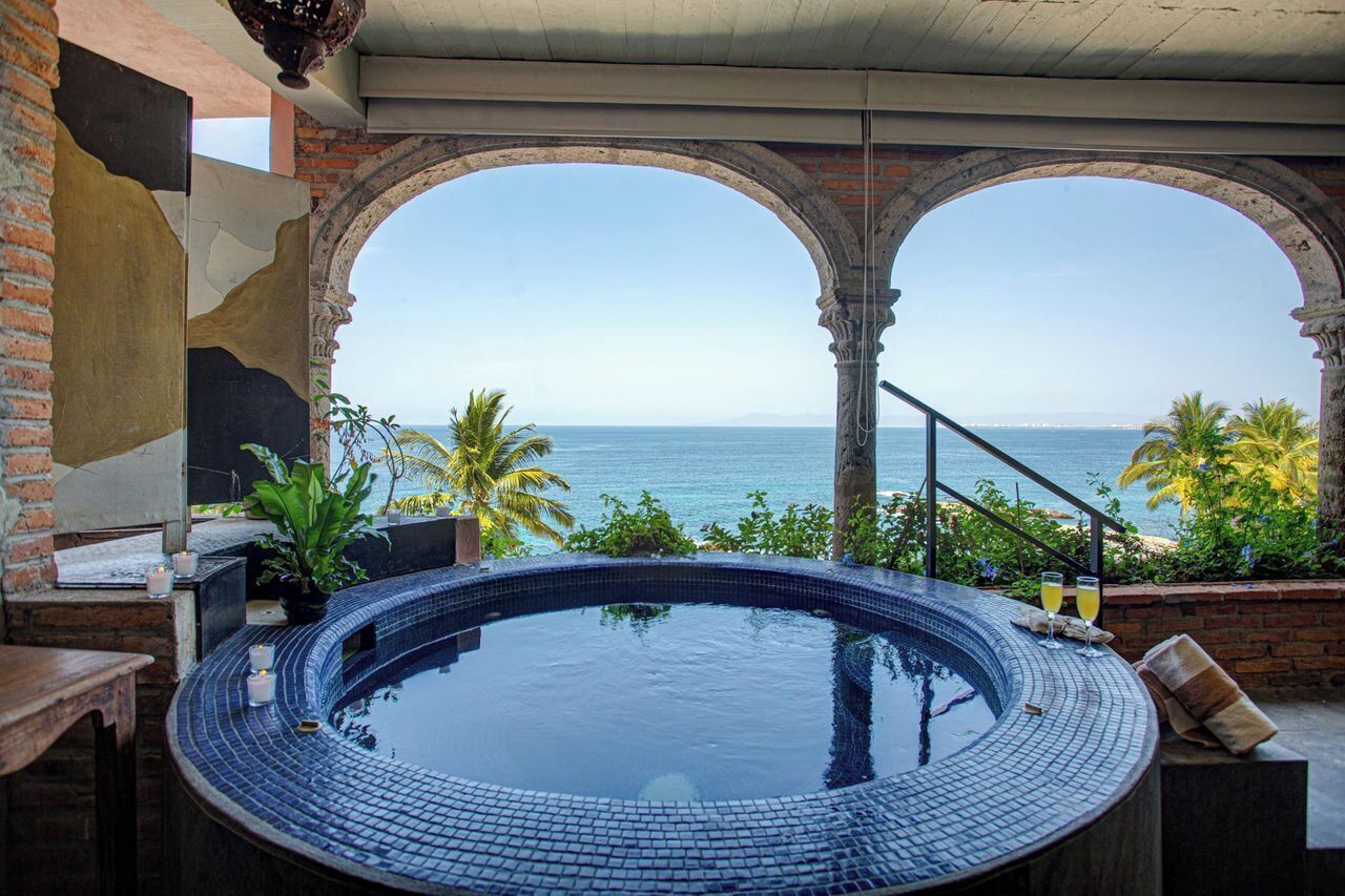 Penthouse Deluxe, vue océan | Terrasse/Patio