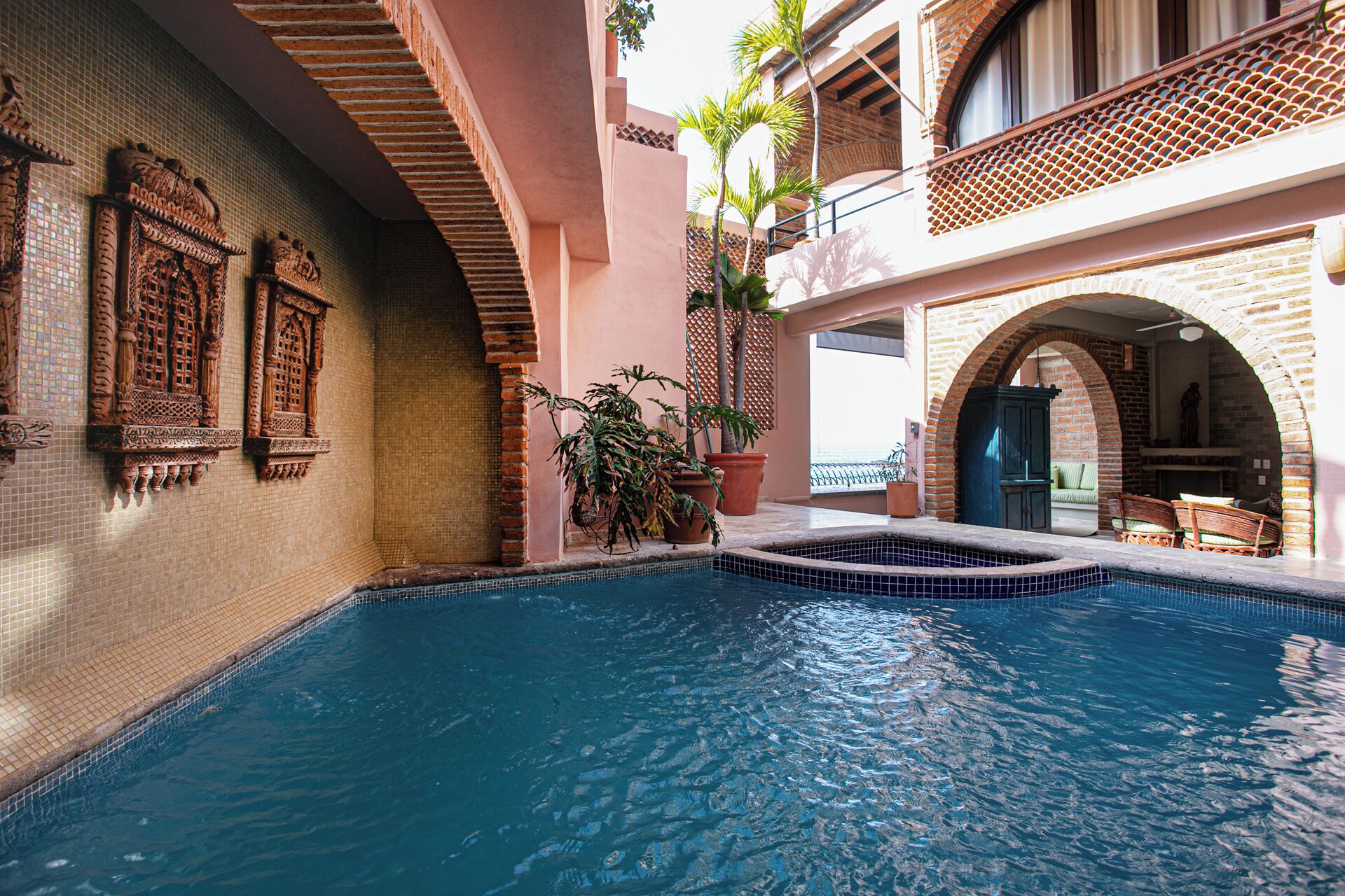 Beachfront Casita w/ Private Pool and Jacuzzi | Ropa de cama de alta calidad y caja de seguridad en la habitación 