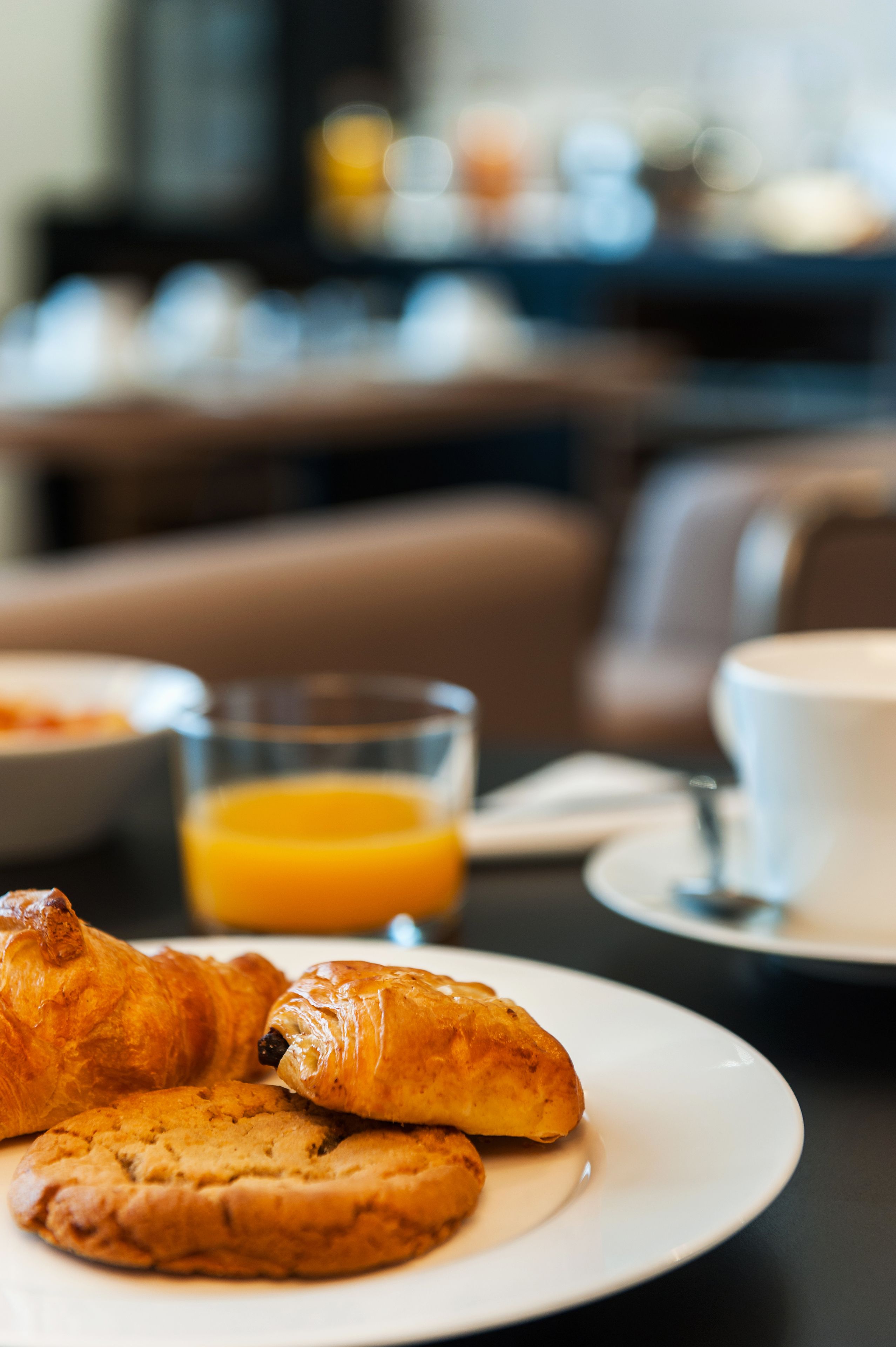 Frukostbuffé varje dag mot avgift