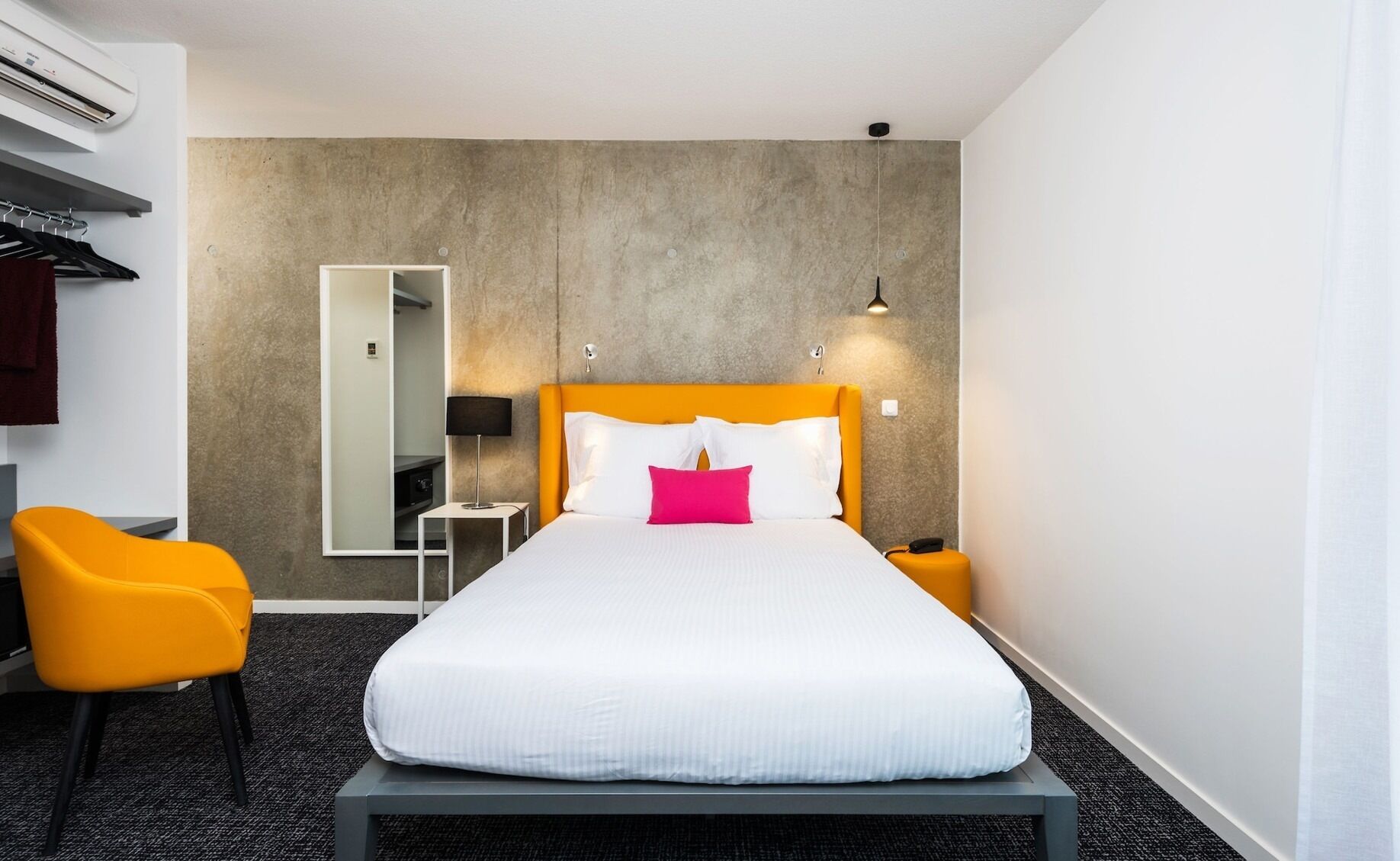Premium bedding, in-room safe, desk, soundproofing