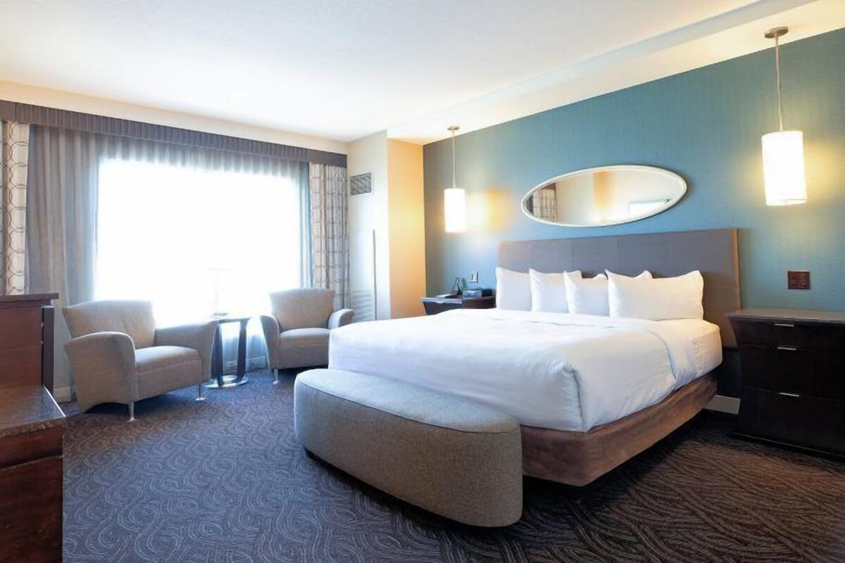 Superior-Suite, 1 King-Bett (Sel) | Bettwäsche aus ägyptischer Baumwolle, hochwertige Bettwaren