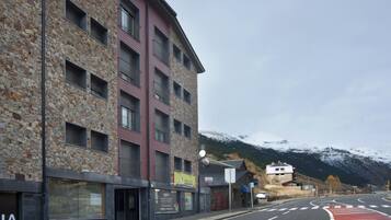 Majoituspaikan julkisivu