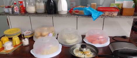 Petit déjeuner buffet