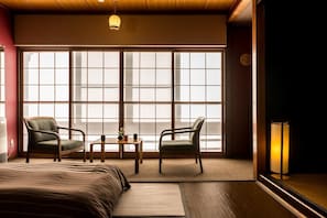 In-room safe, desk - Hotel Yamakawa (Yonezawa)