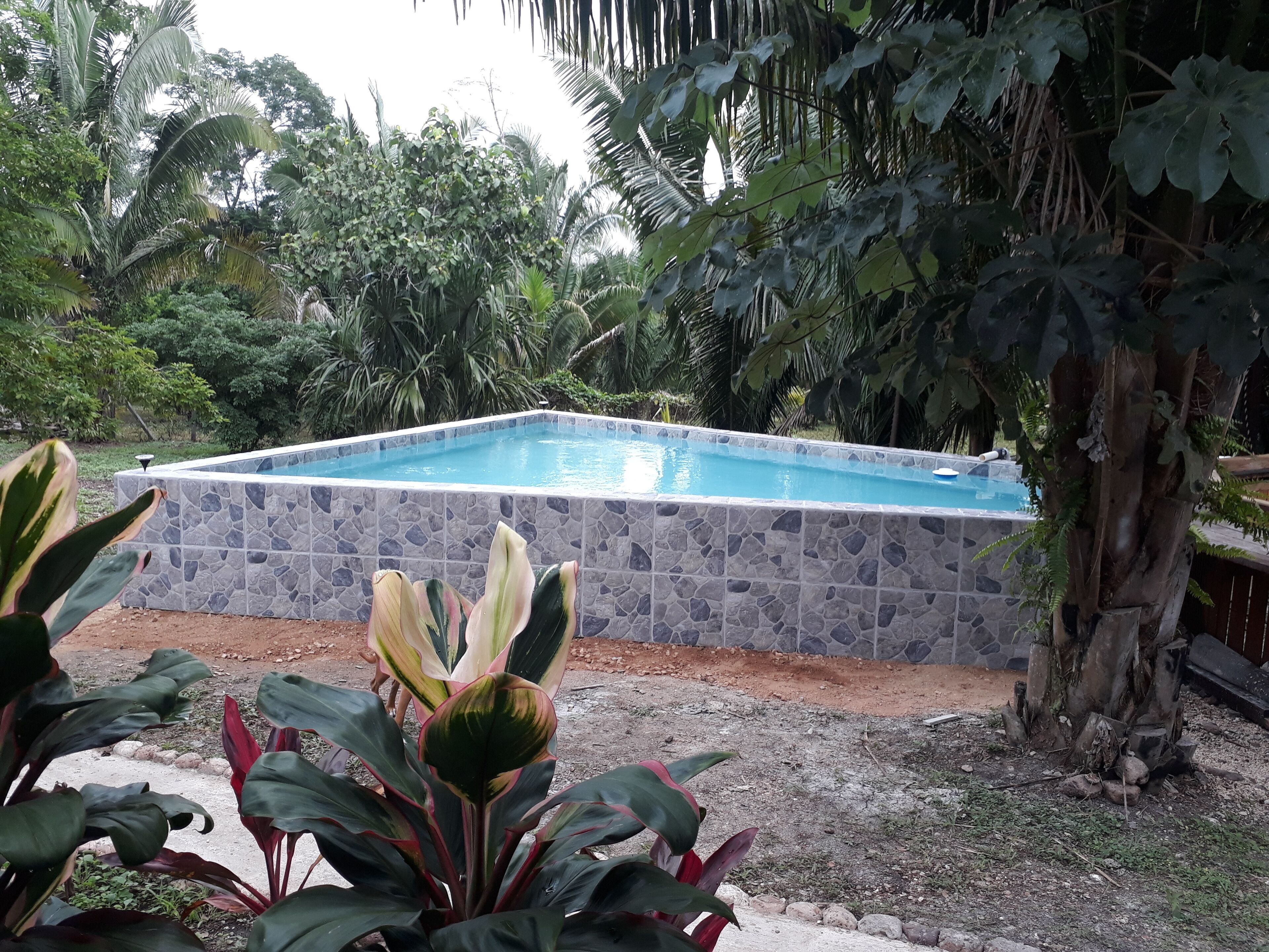 Alberca al aire libre 