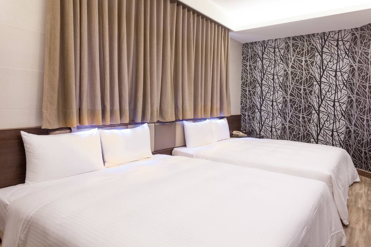 Economy Quadruple Room | Premium bedding, minibar, desk, iron/ironing board (on request)