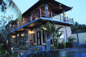 Fassade der Unterkunft