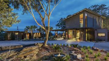 Front of property – evening/night