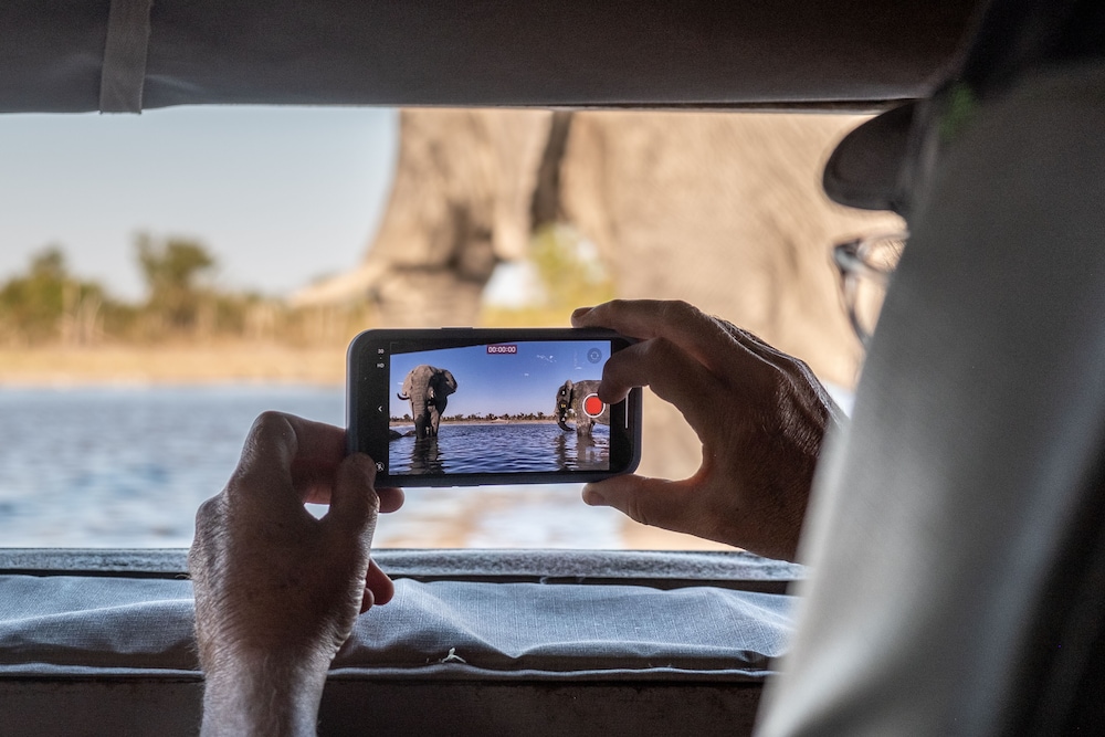 Hyena Pan (Now Elephant Pan) Botswana by null
